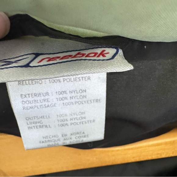 Vintage Reebok NFL Oakland Raiders Puffer Men’s Jacket  Size XL Sleeve Pockets - Picture 10 of 12